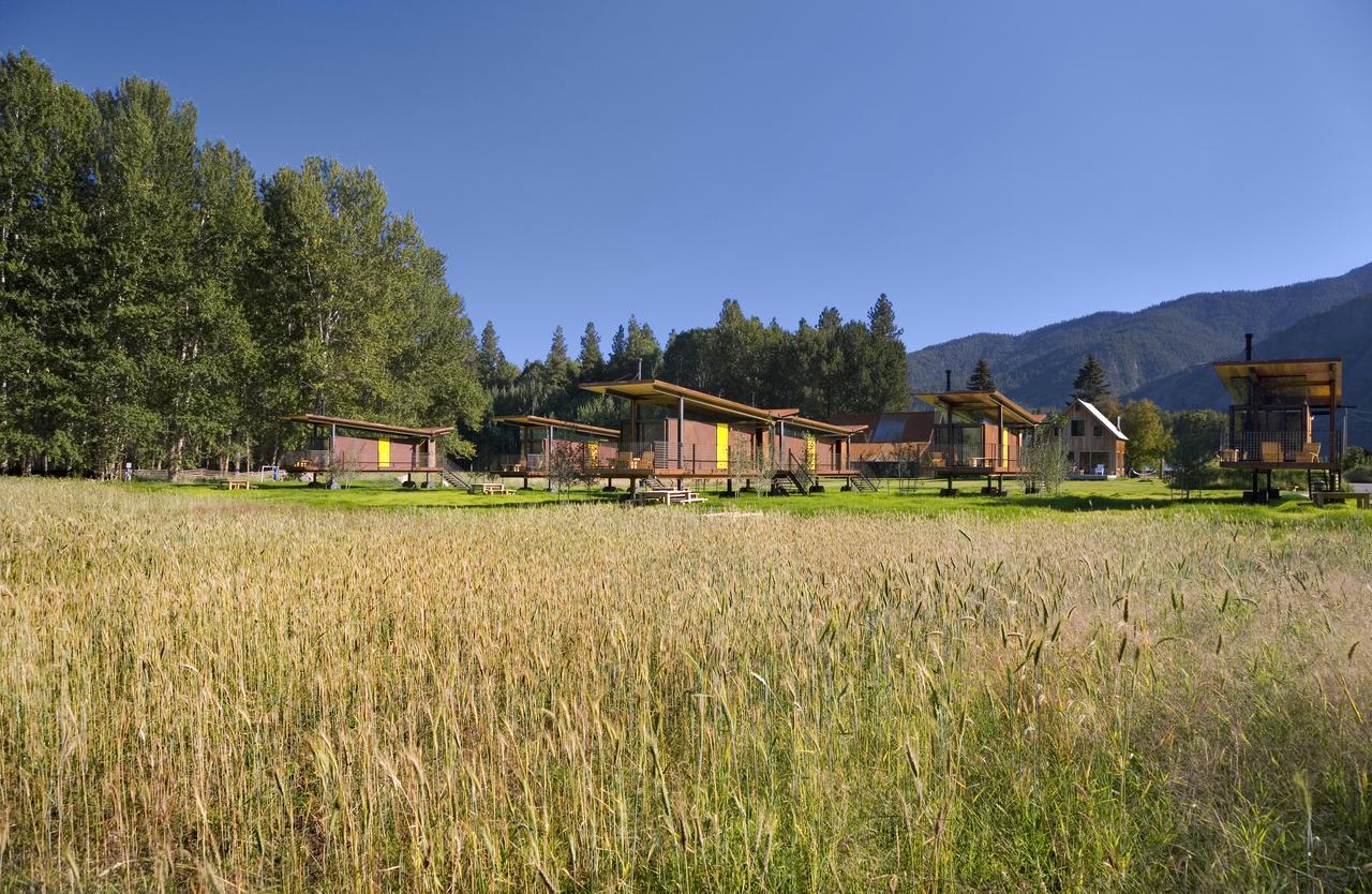 Rolling Huts Villa Mazama Ngoại thất bức ảnh