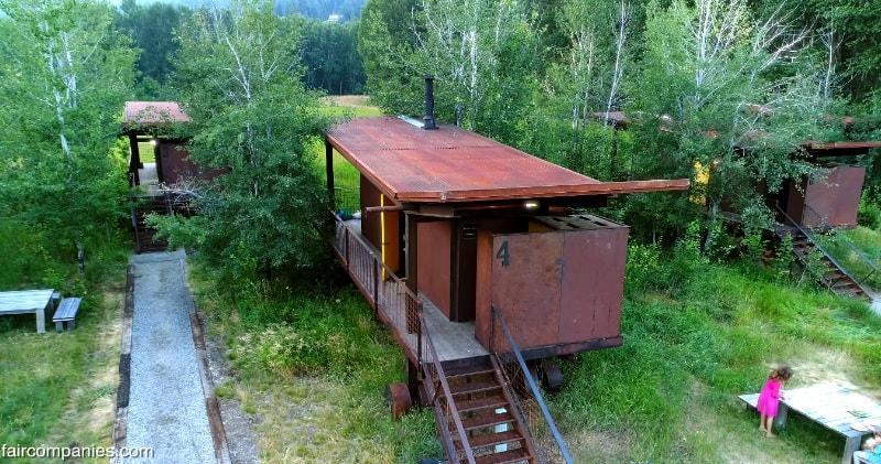Rolling Huts Villa Mazama Ngoại thất bức ảnh