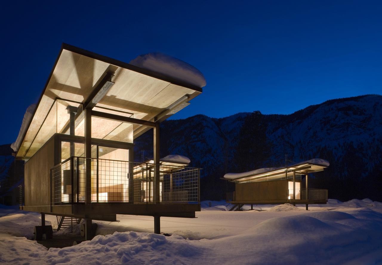 Rolling Huts Villa Mazama Ngoại thất bức ảnh