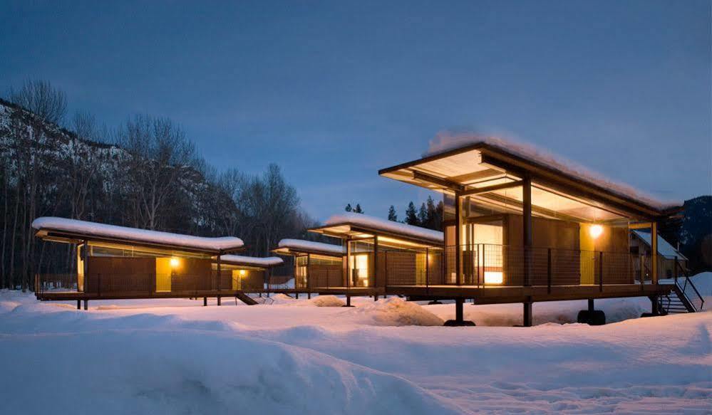 Rolling Huts Villa Mazama Ngoại thất bức ảnh